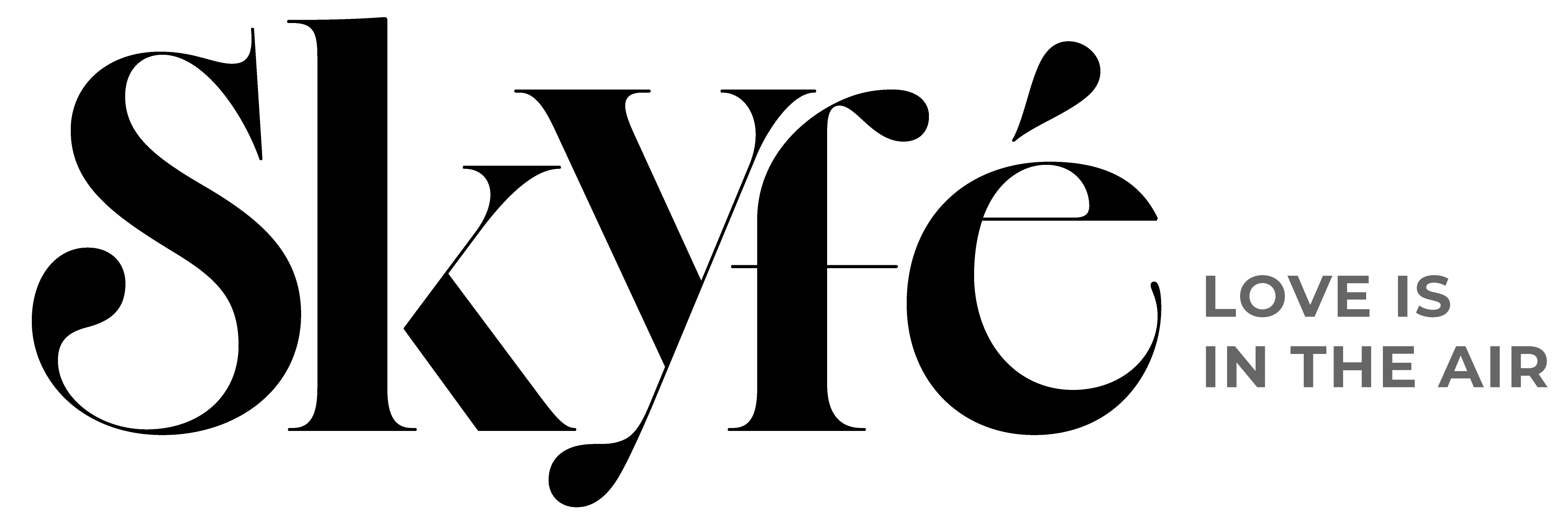 Skylé logo with 'Love is in the Air' text on a white background